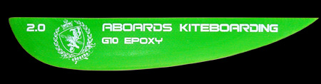 wakestyle fins for kiteboard